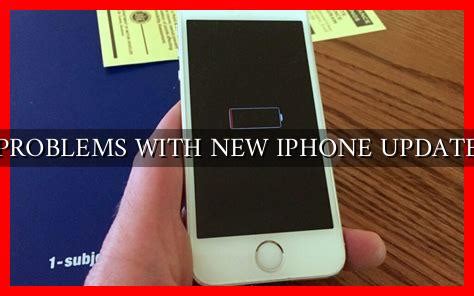 Problems With New Iphone Update