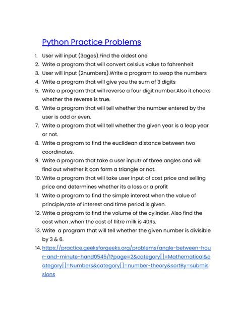 Problems With Python