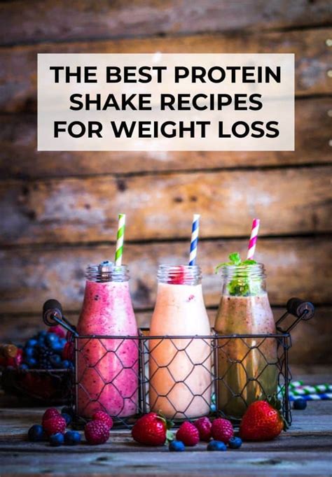 Protein Shakes Weight Loss