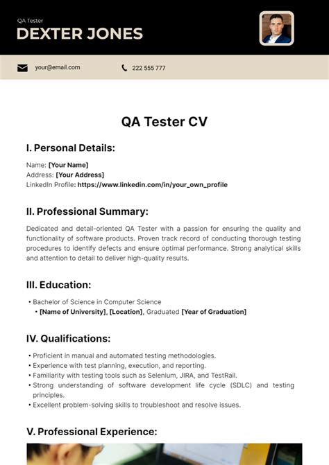 Qa Tester Position