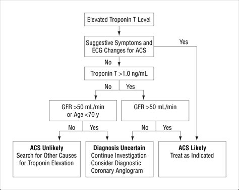 Raised Troponin Levels Causes