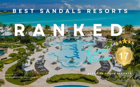 Ranking Of Best Sandals Resorts