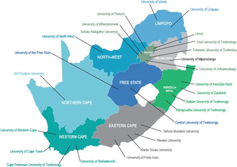 Ranking Of Universities In South Africa