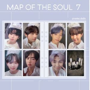 Rare Bts Photocards Map Of The Soul 7