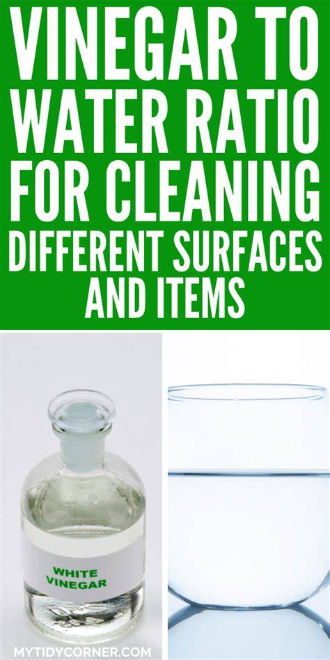 Ratio Of Dawn To Vinegar For Cleaning