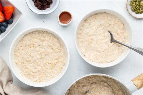 Ratio Of Oats To Milk For Porridge