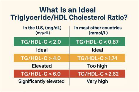 Ratio Of Triglycerides To Ldl