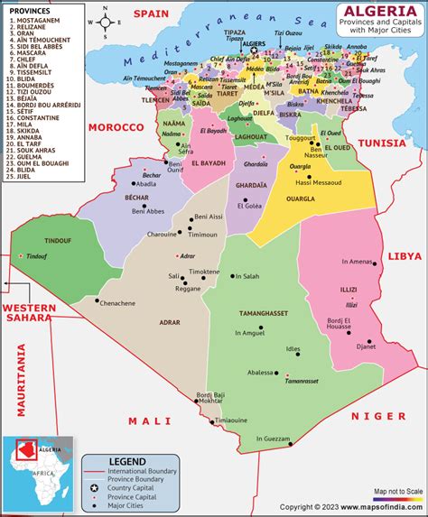 Religious Map Of Algeria