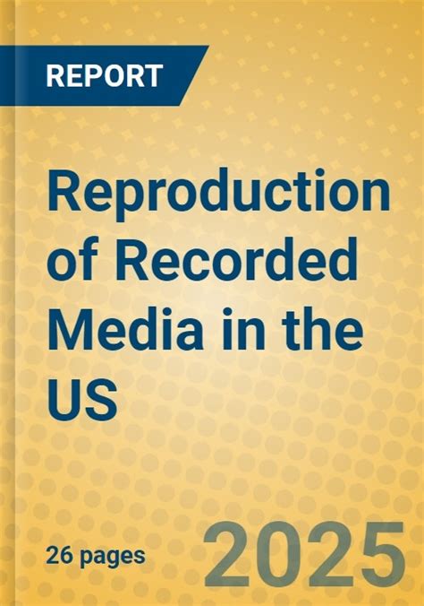 Reproduction Of Recorded Media