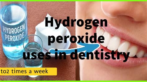 Rinsing Mouth With Hydrogen Peroxide
