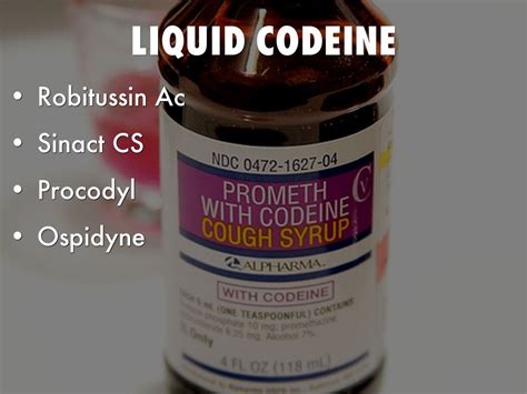 Robitussin With Codeine