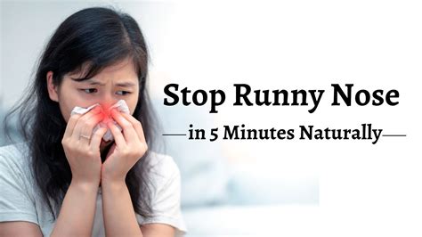 Running Nose Runny Nose