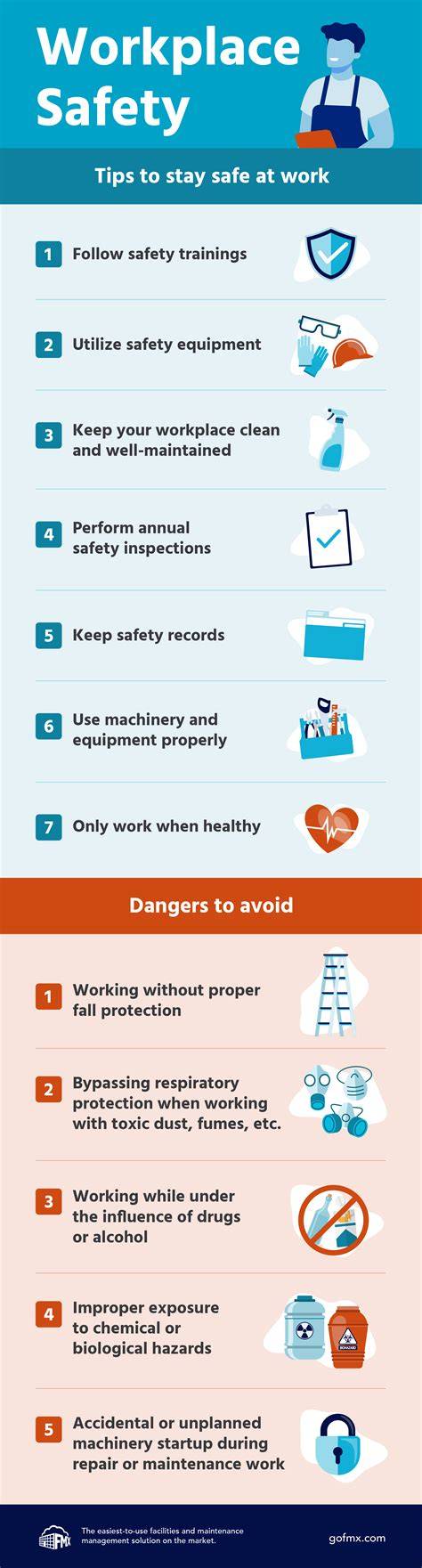 Safety Tips For Work