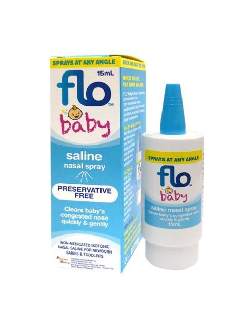 Saline Nasal Spray For Baby