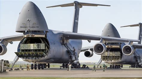 Scale Of Us Air Force Cargo Planes