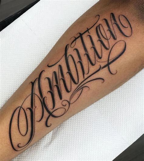 Script Fonts For Tattoos