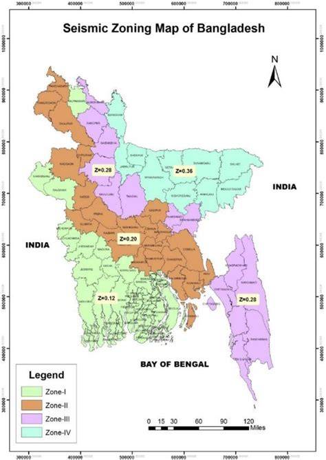 Seismic Zone Map Of Bangladesh Bnbc 2020