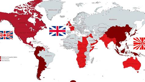 Show The Map Of British Empire