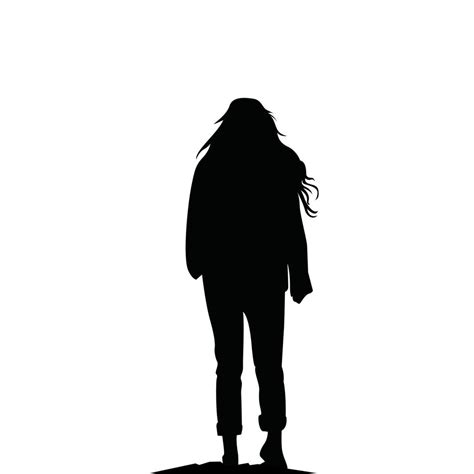 Silhouette Of A Girl
