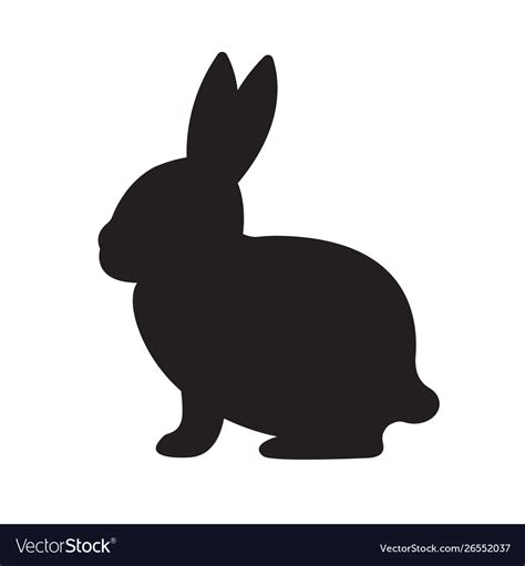 Silhouette Of Bunny