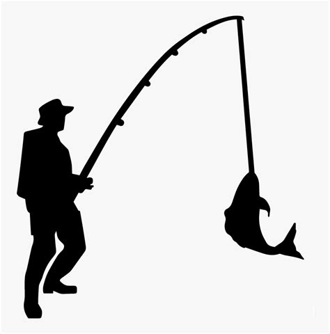 Silhouette Of Fisherman