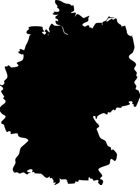 Silhouette Of Germany