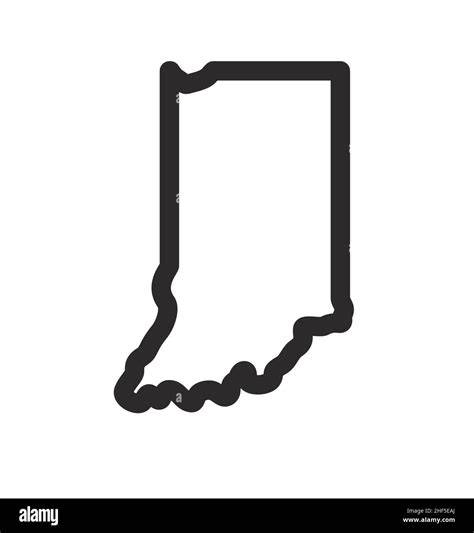 Silhouette Of Indiana