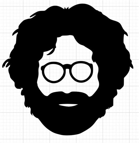 Silhouette Of Jerry Garcia