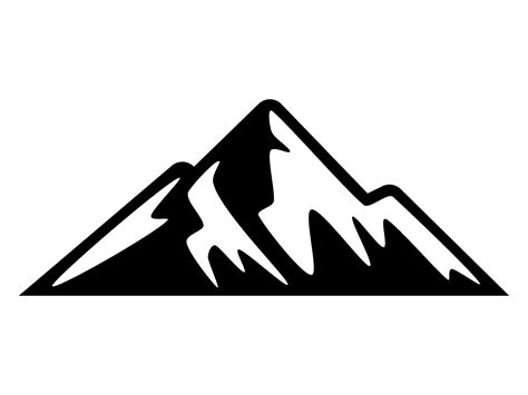 Silhouette Of Mountains