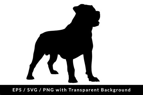 Silhouette Of Rottweiler Images Free Printable