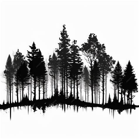Silhouette Of Trees