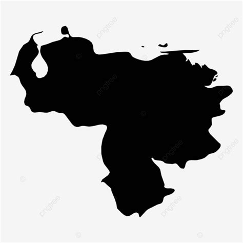 Silhouette Of Venezuela