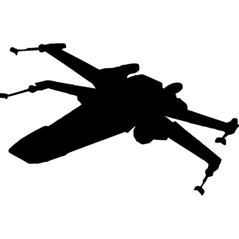 Silhouette Of X Wing