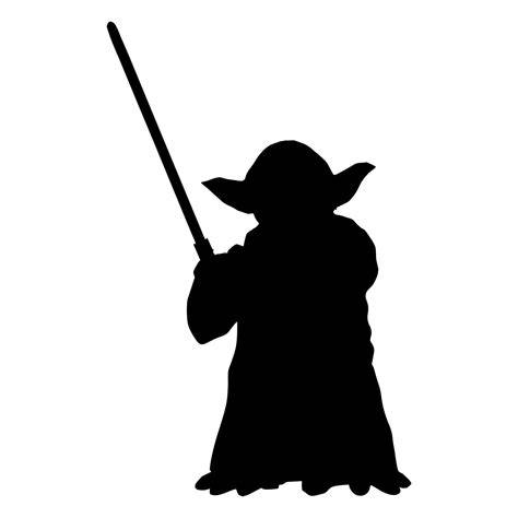 Silhouette Of Yoda