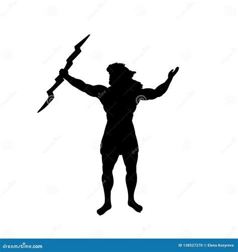 Silhouette Of Zeus