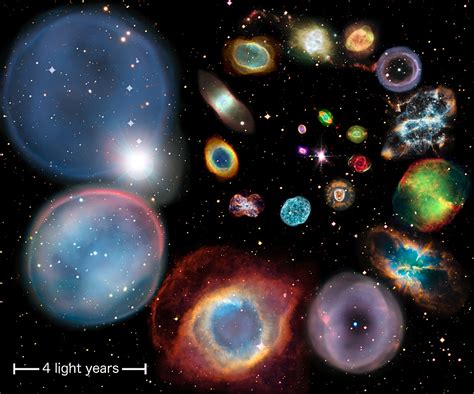 Size Of Nebulae