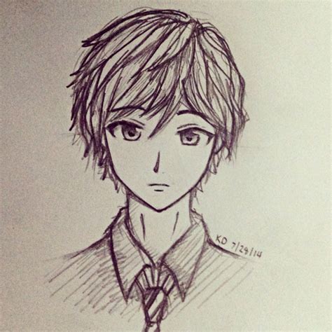Sketch Of A Boy