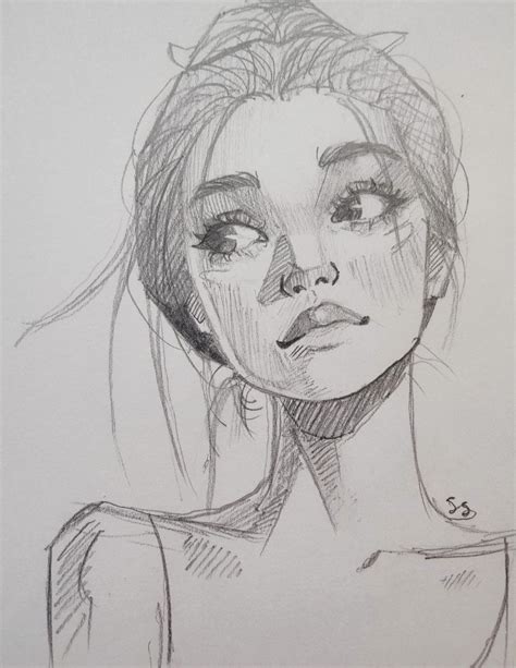Sketch Of A Girl