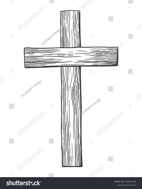 Sketch Of Cross