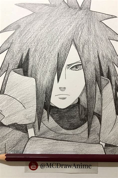 Sketch Of Madara Uchiha