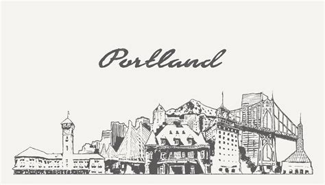 Sketch Of Portland