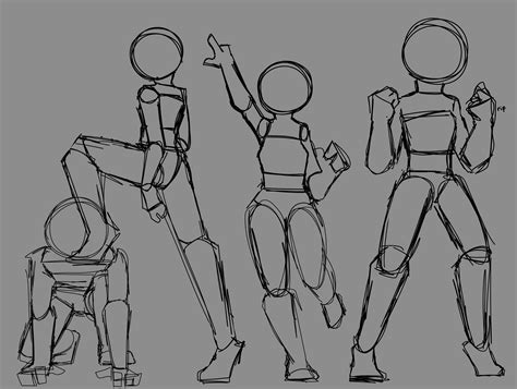 Sketch Of Poses