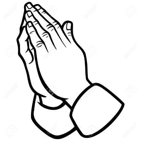 Sketch Of Praying Hands