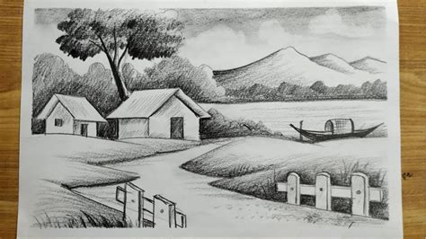 Sketch Of Scenery