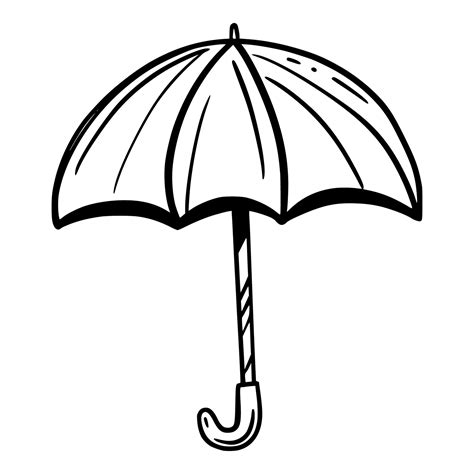 Sketch Of Umbrella