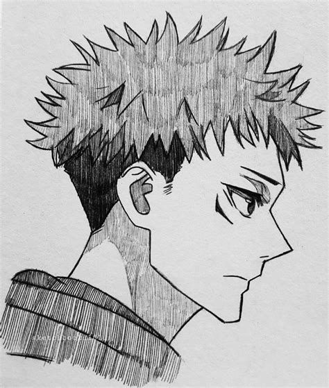Sketch Of Yuji Itadori