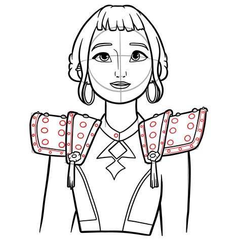 Sketch Of Zoey From Kpop Demon Hunters