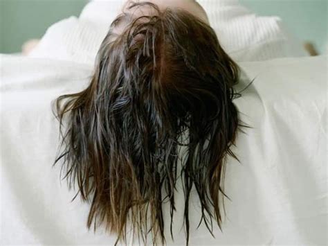 Sleeping With Wet Hair