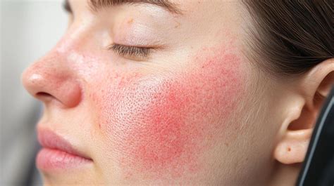 Slight Redness In Cheeks