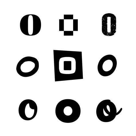 Small Letter O Drawing